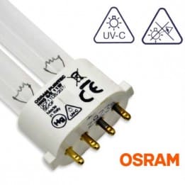 Promiennik UV-C Świetlówka UVC OSRAM Puritec HNS 11W trzonek 2G7- od AQUA-LIGHT