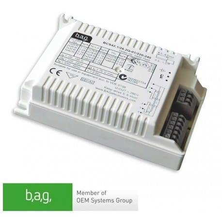 Statecznik elektroniczny firmy BAG, typ BCS42.1/26.2Q-01_220-240 - od AQUA-LIGHT