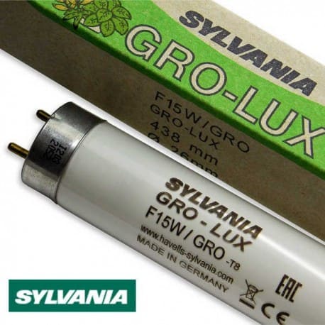 Świetlówka akwarystyczna roślinna T8 Gro-Lux 15W firmy Sylvania | AQUA-LIGHT