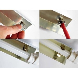 Uchwyt metalowy do świetlówki T5 | sklep AQUA-LIGHT.pl