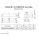 Świetlówka UV Actinic BL Philips T12 40W/10-R - wymiary | sklep AQUA-LIGHT.pl