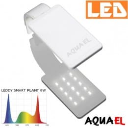 Lampka akwariowa LED LEDDY SMART 2 PLANT 6W 8000K AQUAEL, biała | sklep AQUA-LIGHT.pl