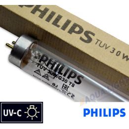 Promiennik UV-C Świetlówka UVC PHILIPS TUV T8 30W G30 trzonek G13 | sklep AQUA-LIGHT