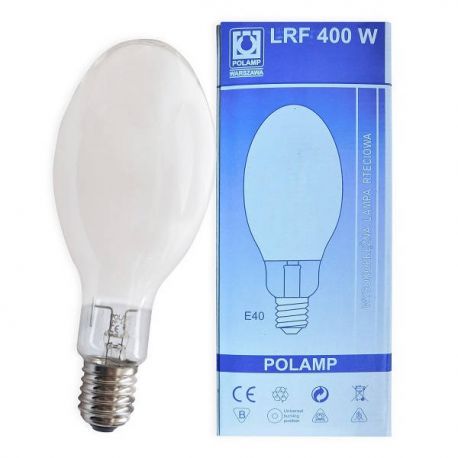 Wysokoprężna lampa rtęciowa LRF 400W E40 POLAMP | sklep AQUA-LIGHT.pl