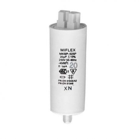Kondensator Miflex 20uF | sklep AQUA-LIGHT.pl