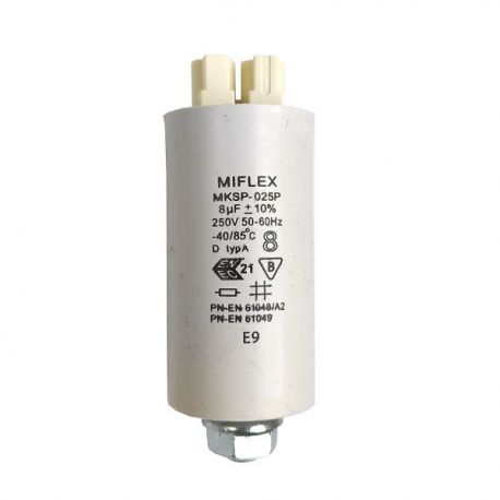 Kondensator Miflex 8uF | sklep AQUA-LIGHT.pl