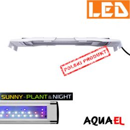 LEDDY SLIM DUO 16W - Sunny-Plant&Night 8000K AQUAEL biała