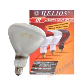 Promiennik podczerwieni IR1 150W E27 R123CL Infrared HELIOS Lampa grzewcza