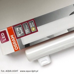 Żarówka liniowa LED LEDinestra 6W 2700K, trzonek S14s, Osram, zamiennik dla LINESTRA, RALINA |sklep AQUA-LIGHT.pl