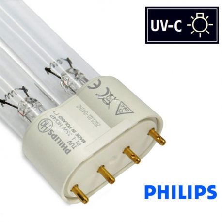 Promiennik UV-C Świetlówka UVC PHILIPS TUV PL-L 35W trzonek 2G11| sklep AQUA-LIGHT.pl