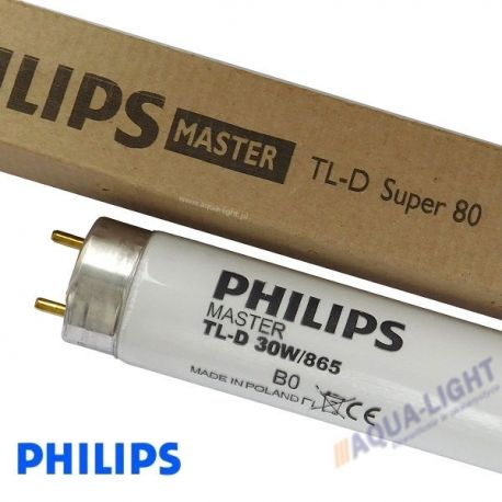 PHILIPS Master TL-D Super 80 T8 30W/865 6500K | sklep AQUA-LIGHT.pl