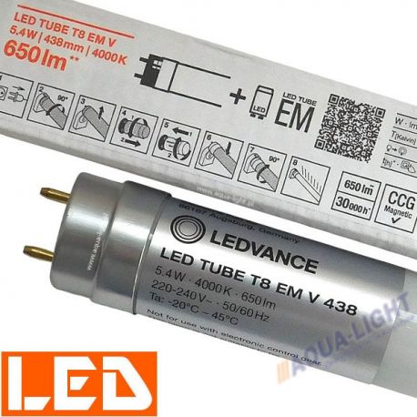 Świetlówka LED TUBE T8 5,4W/840 LEDVANCE | sklep AQUA-LIGHT.pl