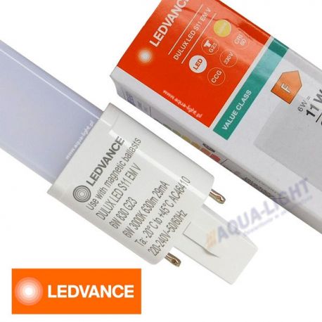 Świetlówka DULUX LED G23 6W/830 LEDVANCE | sklep AQUA-LIGHT.pl