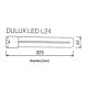 Świetlówka DULUX LED L 2G11 12W/840 LEDVANCE | sklep AQUA-LIGHT.pl