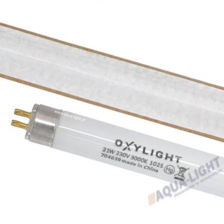 Świetlówka liniowa OXYLight T5 21W 3000K | sklep AQUA-LIGHT.pl