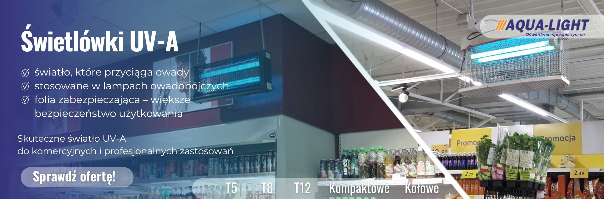 świetlowki uva do lamp owadobójczych 