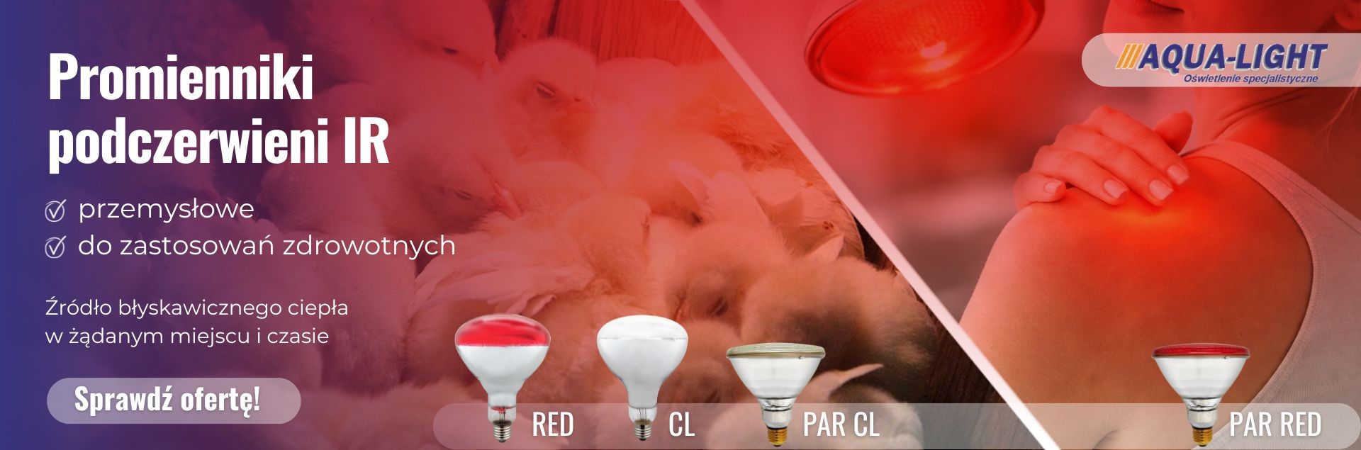 promienniki podczerwieni ir